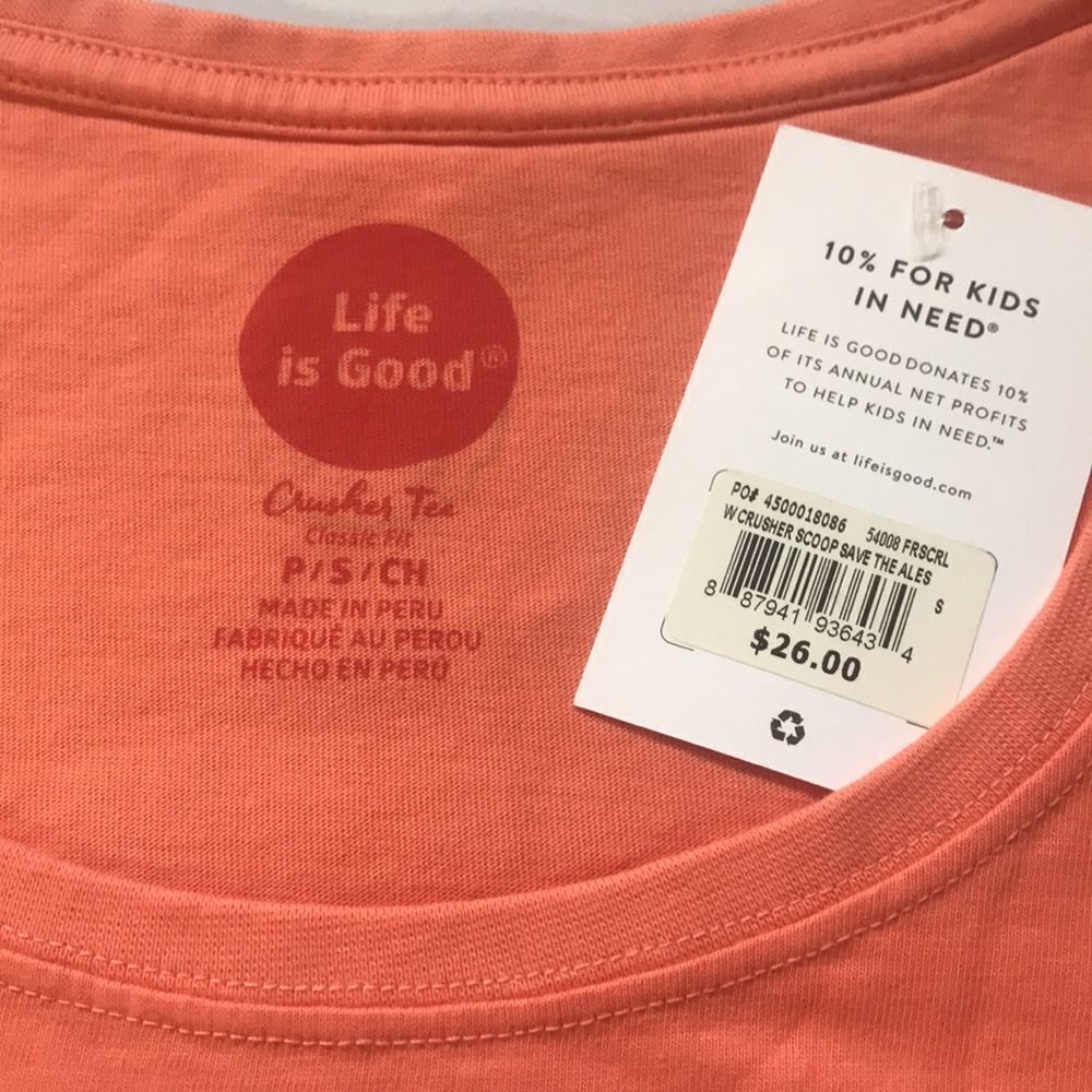 Life is Good Save the Ales T-shirt - Picture 2 of 3